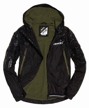 Superdry Offshore Cagoule Férfi Kabát Fekete | TSIUV2915